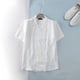 thumbnail image 3 of Camisa de manga corta casual transpirable de lino BC para hombre de primavera y verano, 3 of 5