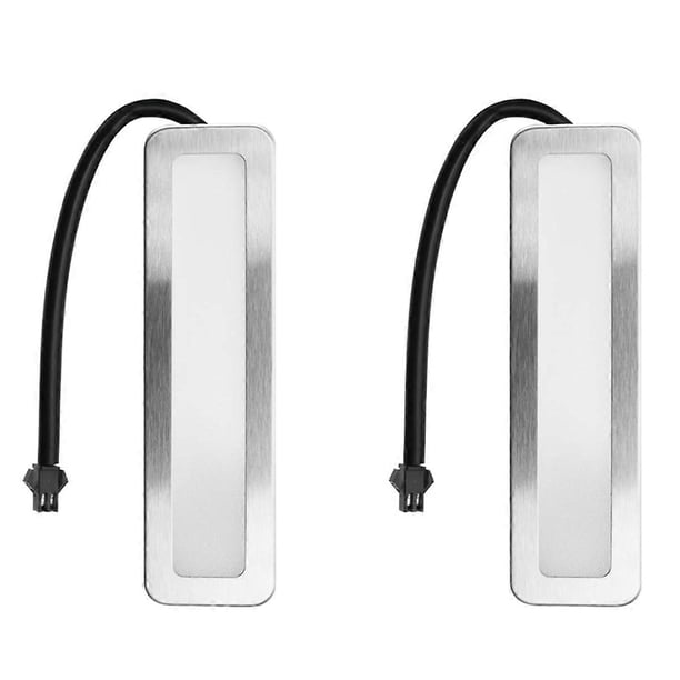 KYPSZQPSH 2 Stuk Rechthoek Afzuigkap Lichtpaneel 1.5W 120mm 12V DC