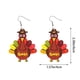 thumbnail image 2 of WILLBEST Aretes Mujer Plata Pendientes De Pavo Impresión Acrílica Pendientes De Moda Joyería Mujer, 2 of 4