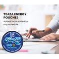 thumbnail image 3 of Teaza Herbal Energy Pouches Cool Mint Puck, Made From Tea, 1 Can, 10 Pouches, 3 of 6