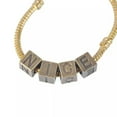 thumbnail image 3 of U8MO 20pcs Alphabet Letters Antique Bronze Charm Big Hold Beads Fit European Bracelet-L, 3 of 6