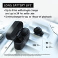 thumbnail image 3 of Sony WF-1000XM6 The Best Truly Wireless Noise Cancelling Earbuds - Silver, 3 of 11