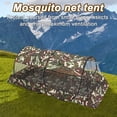 thumbnail image 3 of Visland Tente de Camping Pliable en Maille pour Une/double Personne Protection contre les Mouches Imperméable Portable Sans Installation Abri de Randonnée Voyage Escalade Filet Tente, 3 of 8
