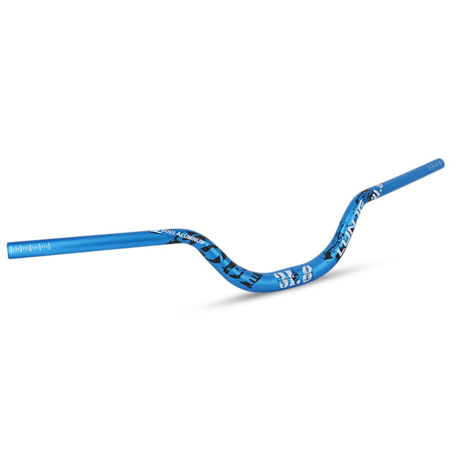 Bike Handlebar Aluminium Alloy Riser Handle Bar for DH Replacement Blue 780mm Walmart