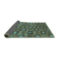 thumbnail image 2 of Ahgly Company Indoor Rectangle Oriental Turquoise Blue Industrial Area Rugs, 8' x 12', 2 of 4