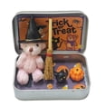 thumbnail image 1 of fastboy Little Bear In Box With Hat Halloween Teddy Surprise Gift For Family Halloween Bear In Box pink, 1 of 6