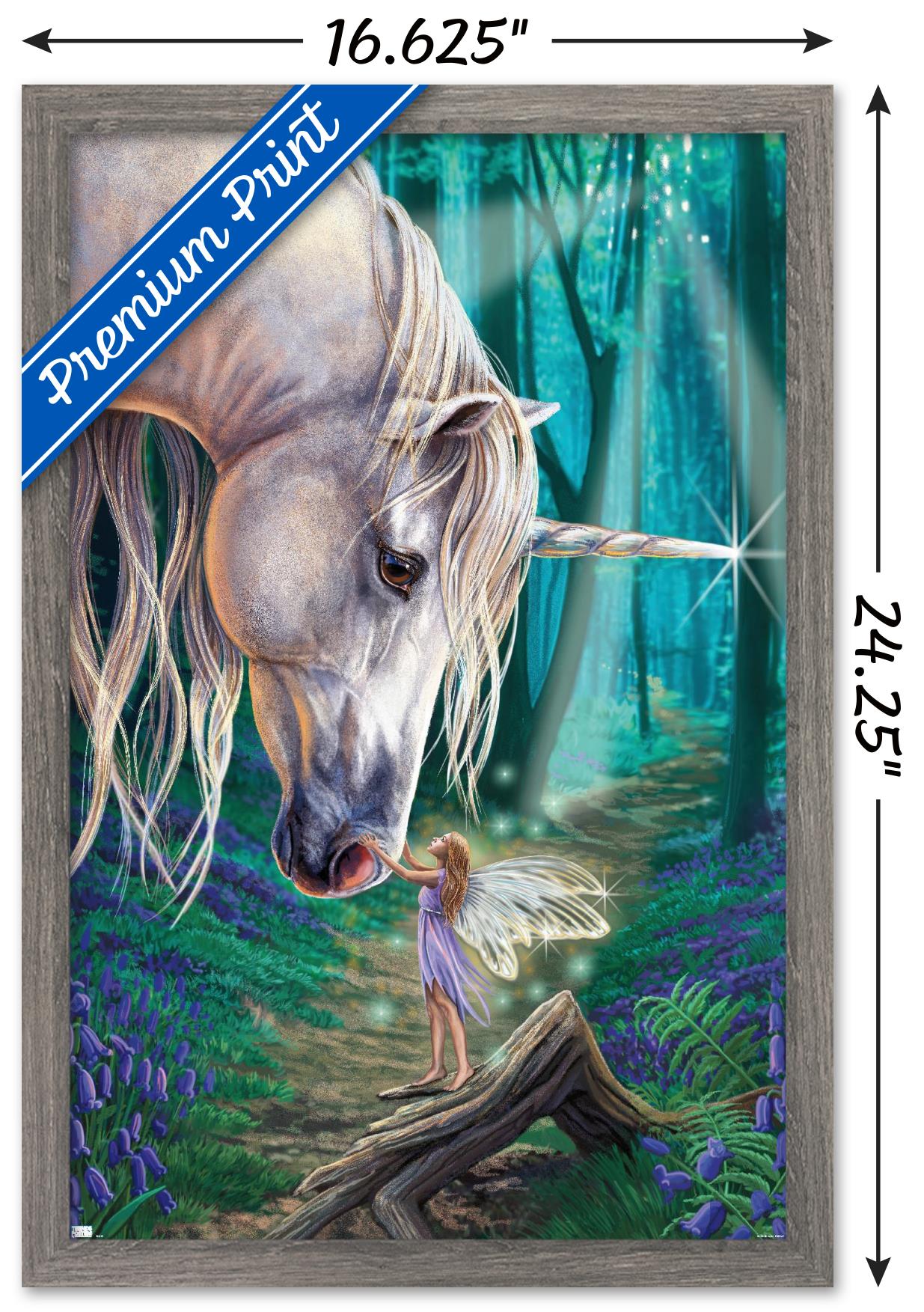 Lisa Parker - Fairy Whispers Wall Poster, 14.725" x 22.375", Framed