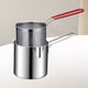 thumbnail image 5 of Sartén Profunda De Acero Inoxidable, Sartén Duradera, Compacta, Resistente Al óxido, Con Mango Largo, Diseño Optimizado Para El Hogar, 5 of 7