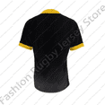 thumbnail image 4 of 2024/25 hombres camiseta de Rugby ropa niños hombres niños Fans camiseta equipo ropa deportiva camiseta adolescente entrenamiento en casa afuera Top Club Rochelais, 4 of 4