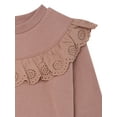 thumbnail image 5 of Modern Moments by Gerber Toddler Girl Eyelet Ruffle Sweatshirt Tunic and Legging Set, Sizes 12M-5T, 5 of 13