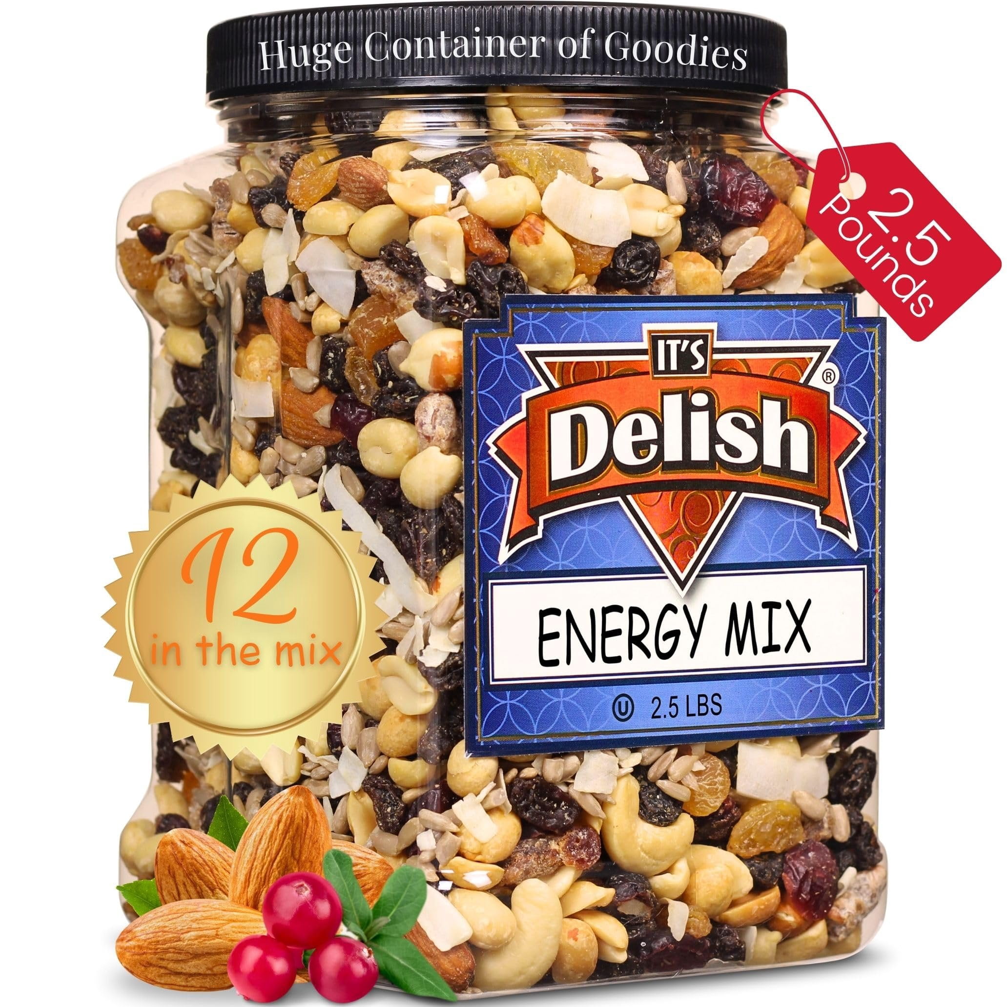 m&m’s エムアンドエムズ エミネムズ マルチポット 3点セット It's Delish M&M's Classic Trail Mix, 3 lb Reusable Container
