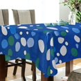 thumbnail image 5 of Yayeee Tablecloths 54" x 54" Rectangle Wrinkle Resistant Party Table Cover, Green Dots, 5 of 8