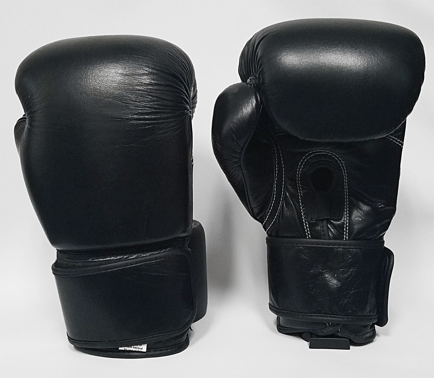 New Black Leather Boxing Gloves 10 oz Unbranded 