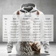 thumbnail image 2 of Men's Women's Funny 3D Graphic Hoodie Novelty Pullover Sweatshirt with Drawstring Casual Activewear, 2 of 5