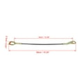thumbnail image 2 of Unique Bargains Tailgate Support Cables for Ford for Ranger Thunderbird 2011-2019 2Pcs, 2 of 6