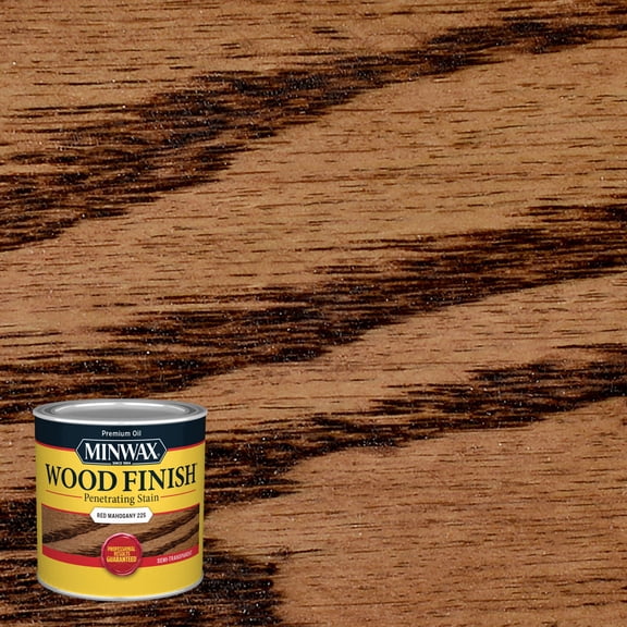Minwax Wood Finish, Red Mahogany, 1/2 Pint