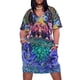 thumbnail image 1 of Moon World-vestido holgado con bolsillos para mujer vestidos de cóctel vestido de noche, 1 of 6