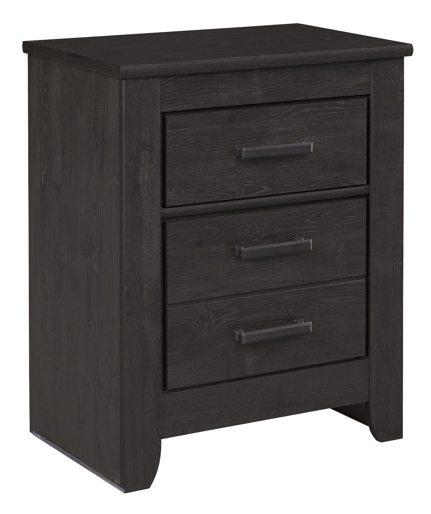 Ashley Furniture Brinxton 2 Drawer Nightstand Charcoal Gray