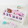 thumbnail image 4 of My Sweet Love Baby Doll with Crib Play Set, Deep Tan, for Children Ages 3+, 4 of 10