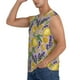 thumbnail image 3 of Balery Lavender Flowers Camisetas sin mangas para hombre, absorbe la humedad y protege contra el mal olor.-Medium, 3 of 7