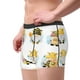 thumbnail image 2 of Balery Gnomes Honey Bee Calzoncillos bóxer para hombre, ropa interior de algodón suave y transpirable con cinturilla de nailon-XX-Large, 2 of 5