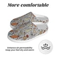thumbnail image 6 of Lsque Funny Chicken Pattern Womens Comfort Cotton on Scuff With Memory Foam and Anti-skid Sole Slipper-37/38, 6 of 7