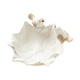 thumbnail image 4 of Bandeja de cerámica con forma de flor para baratijas, plato decorativo para aperitivos esmaltado brillante Blanco, 4 of 9