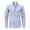 Light Blue, variant on Zszcpp Casual Tops For Men Long Sleeve Plaid Comfort Button Formal Dress Shirt Slim Fit Business Blouse Casual Blouses