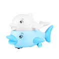 thumbnail image 1 of Juguetes de baño para bebés, ballena eléctrica con luz LED y músicaBase blanca sin caja zhangmengya unisex, 1 of 2