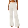 thumbnail image 3 of Dress Pants Women 2026 High Waisted Wide Leg Flared Trousers Business Casual Office Work Pants Slacks, 3 of 7