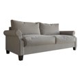 thumbnail image 5 of Castle Place Linen Upholstered Sofa, Grey, 5 of 7