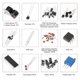 thumbnail image 3 of Electronic Fun Kit Bundle with Breadboard Cable Resistor Capacitor Leds Potentiometer Replacement for Arduino Respberry Pi, 3 of 4