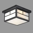 thumbnail image 2 of 4059WTBK Maxim Lighting Coldwater-Two Light Outdoor Flush Mount in, 2 of 5