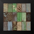 thumbnail image 2 of Hakimipour-Ritter 20x20 Black Modern Framed Museum Art Print Titled - Parade of Patterns I, 2 of 5