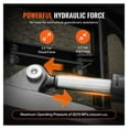 thumbnail image 3 of Hydraulic Top Link Cat.1-1, 11 Inch Hydraulic Cylinder with Hoses & Check Valve - 3.5T Push/2.3T Pull Force, Tractor Attachment for Cat 1 Tractors, 3 of 6