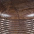 thumbnail image 4 of 48 Inch Dining Table, Round Top, Pedestal Base, Rich Brown Wood, 4 of 5