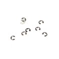 thumbnail image 2 of ECX 3mm E-Clip 8 ECX1057 Electric Car/Truck Option Parts, 2 of 2