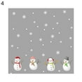 thumbnail image 2 of Cheers.US Christmas Window Clings Holiday Decorations Decal Stickers, Xmas Window Stickers Decal Xmas Snowflake Window Sticker - Santa Claus Snowman Window Decals for Christmas Party, 2 of 7
