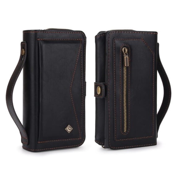 Magnetic Leather Zipper Detachable Wallet For Samsung Galaxy S20 S21 Plus Card Slots Money Pocketk Cases Cover