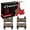 black, variant on Sixity C6 Front Ceramic Brake Pads compatible with Honda RVT1000R RC51 2000-2006 Complete Set