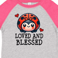 thumbnail image 4 of Inktastic Ladybug Loved and Blessed Boys or Girls Toddler T-Shirt, 4 of 5
