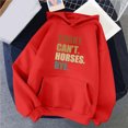 thumbnail image 2 of Sudadera Larga con Cremallera Gibobby Mujer Rojo XL, 2 of 3