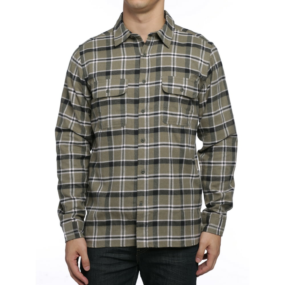Hurley Hurley Men's DriFit Hemmingway Long Sleeve Plaid Flannel