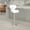 White, variant on Emma + Oliver Molded Mid-Back White Vinyl Adjustable Height Barstool