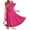 Hot Pink, variant on Arshiner Tween Girls Summer Dress Formal Ruffle Sleeve A Line Casual Elegant Dresses with Belt