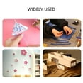 thumbnail image 2 of 10 Rolls Double Sided Tape White Craft Tape Strong Adhesive for Home Decoration Office Documents School Craft Project, 2 of 21