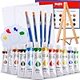 thumbnail image 1 of J MARK Kit De Pintura, Juego De 22 Piezas De Lona Acrílico Con Caballete De Madera, 1 of 6