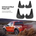 thumbnail image 3 of Guardias de Salpicaduras, Brower negro y Trasero Resistente al ImpactO 4pcs Anti salpicaduras de aletas universales de Lodo Universales Establecidos para Camioneta de Camioneta SUV, 3 of 7
