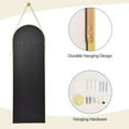 thumbnail image 6 of Mirstory 16" x 48" Arched Full Length Mirror Wall Mirror Hanging by Belt,Gold, 6 of 6
