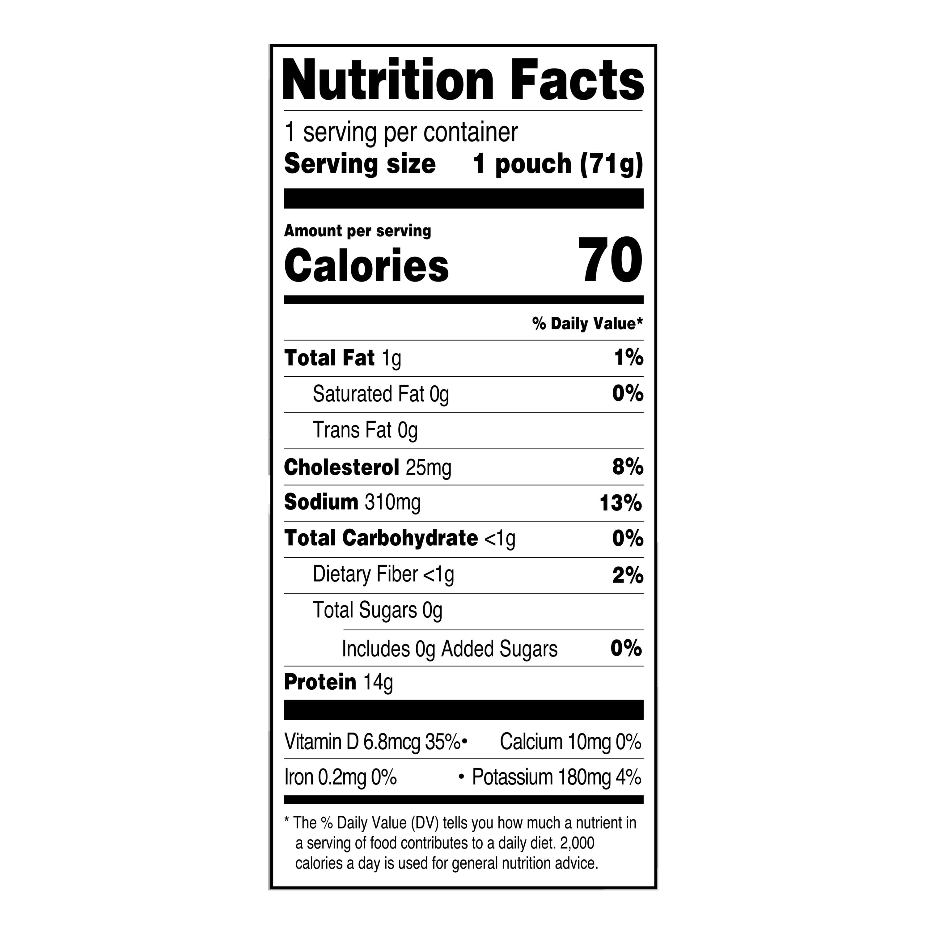 Great Value Premium Skinless & Boneless Smoked Pink Salmon, 2.5 oz